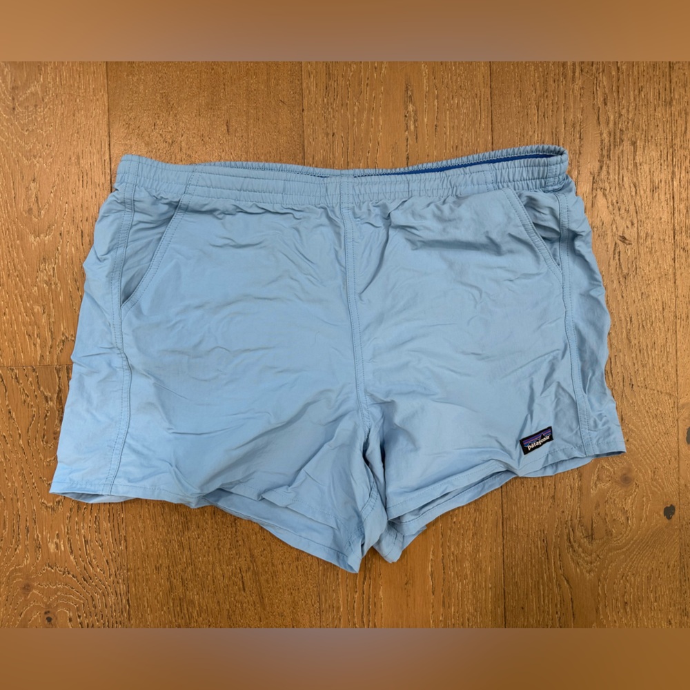 Patagonia Light Sky Blue Women's Baggies Shorts